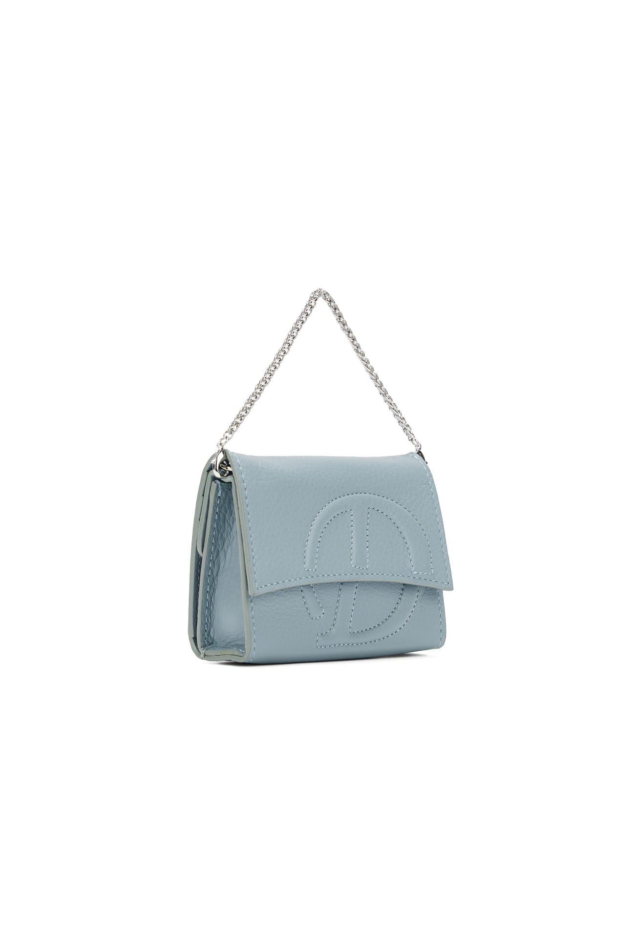 Deinet - D Logo Macaron Chain Mini Bag (Sky Blue) product image 2 | TRAB K-Fashion Australia