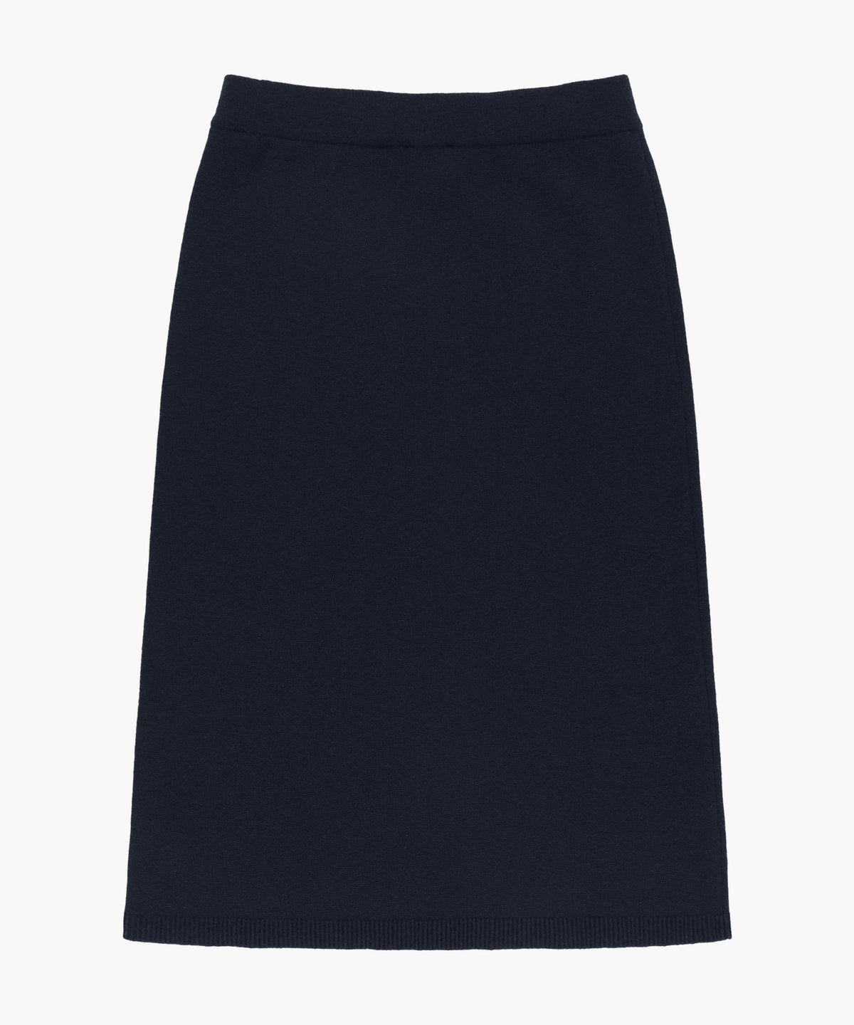 Marithe & Francois Girbaud - Ribbon Classic Logo Knit Skirt (Navy) product image 5 | TRAB K-Fashion Australia