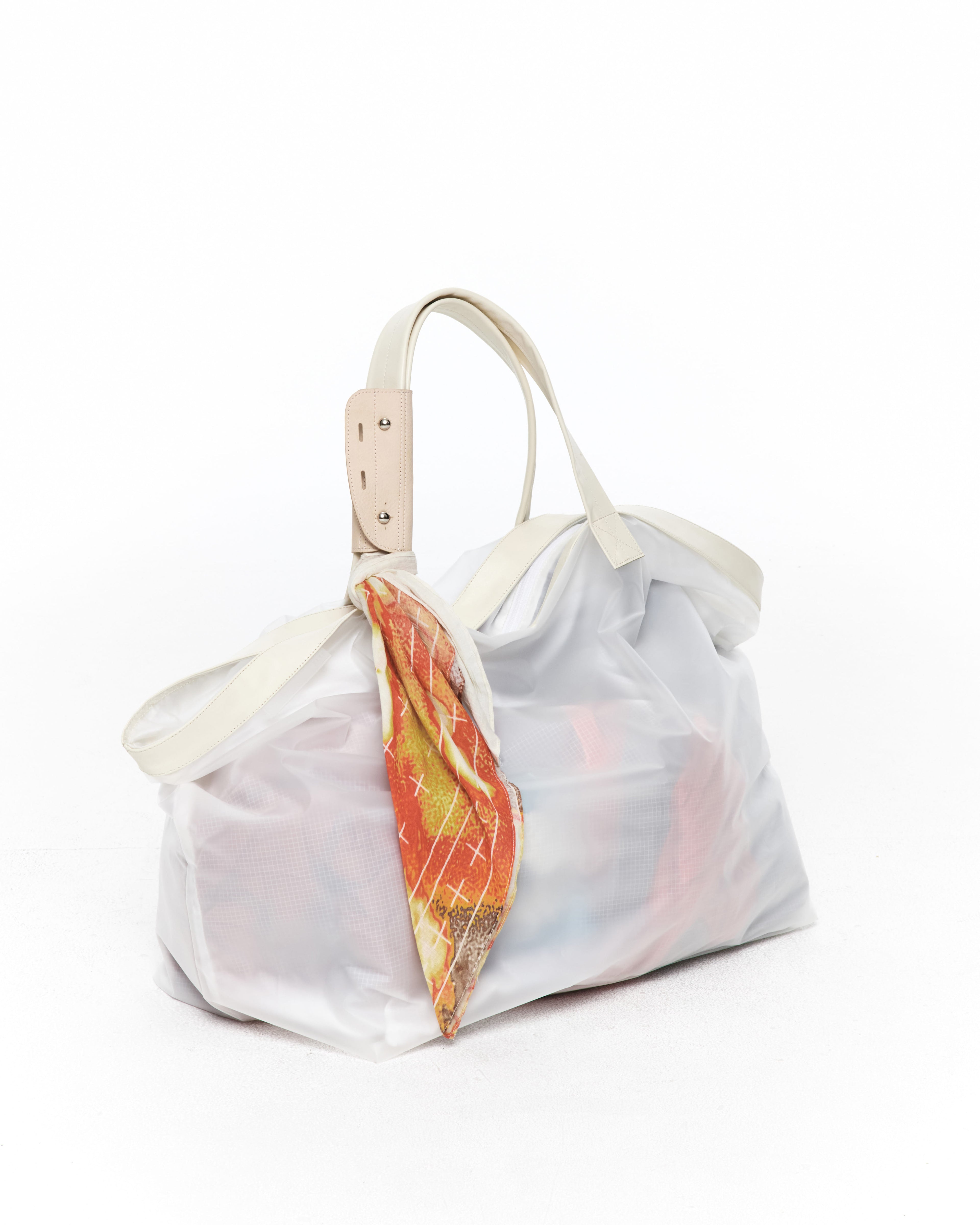 XLIM - Ep.7 01 Synopsis Bandana (Ivory / Orange) product image 9 | TRAB K-Fashion Australia