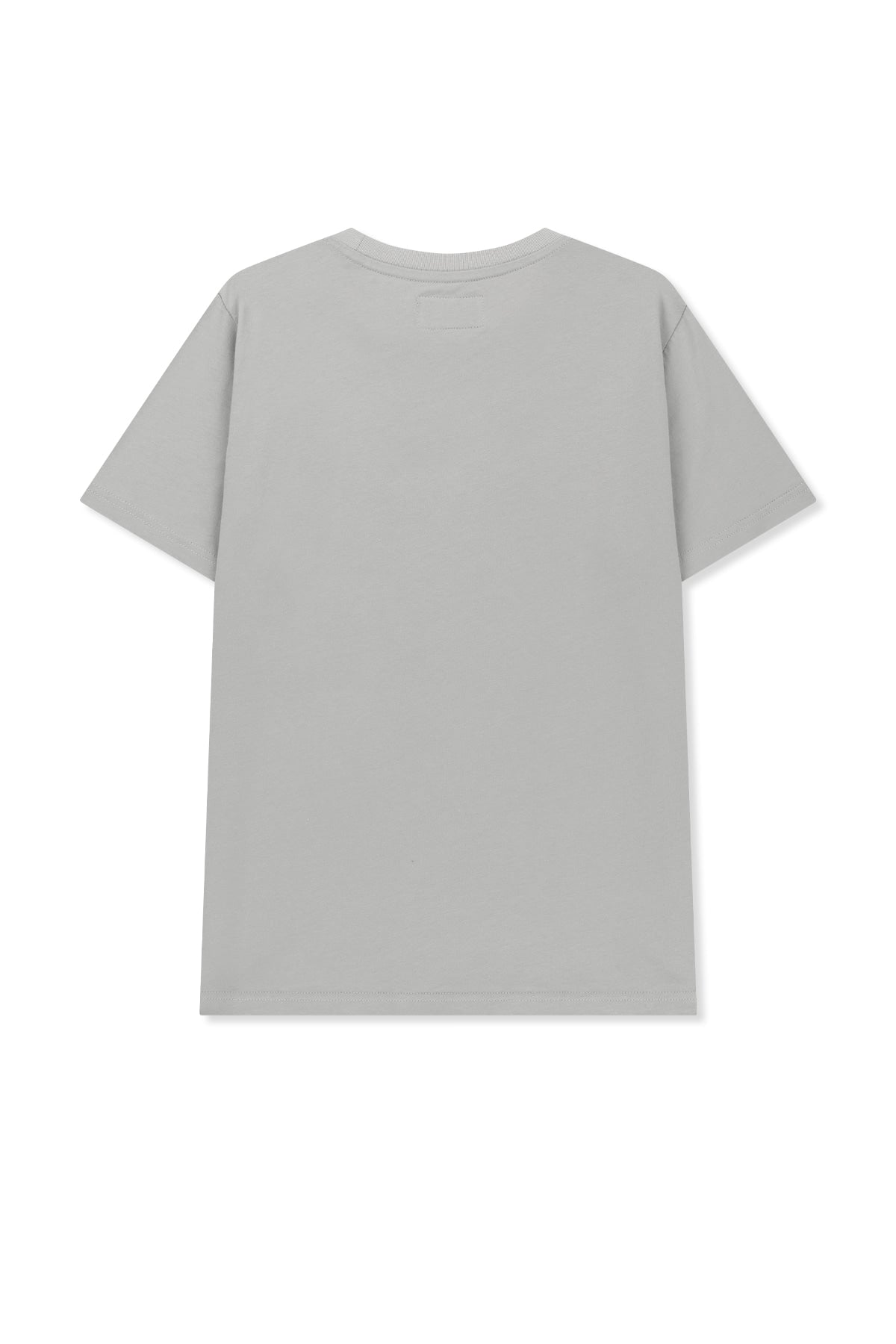 Matin Kim - Applique Felt Logo Top (Grey) product image 2 | TRAB K-Fashion Australia
