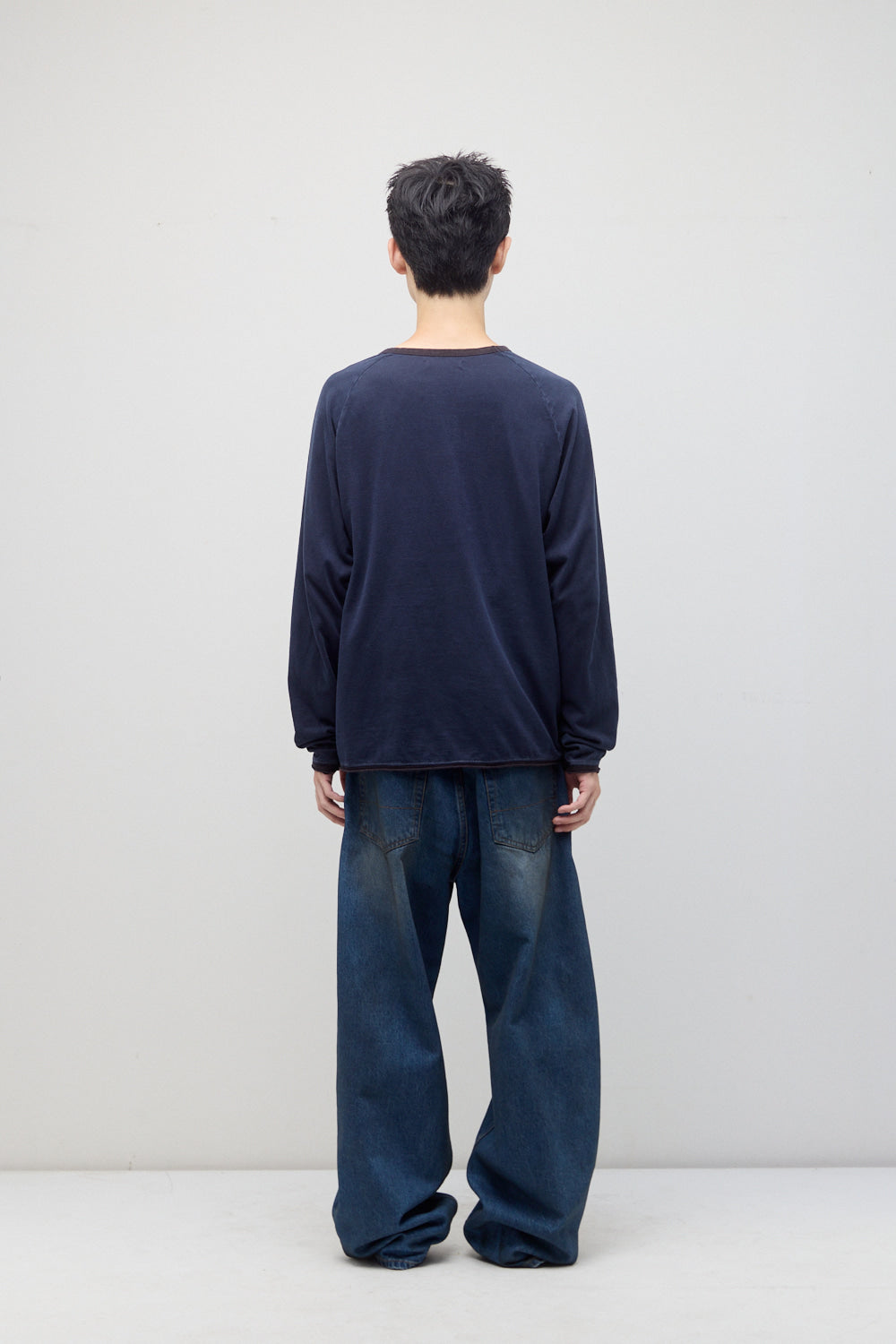 Hatchingroom - Regular Selvedge Jeans (Dusty Blue) product image 5 | TRAB K-Fashion Australia