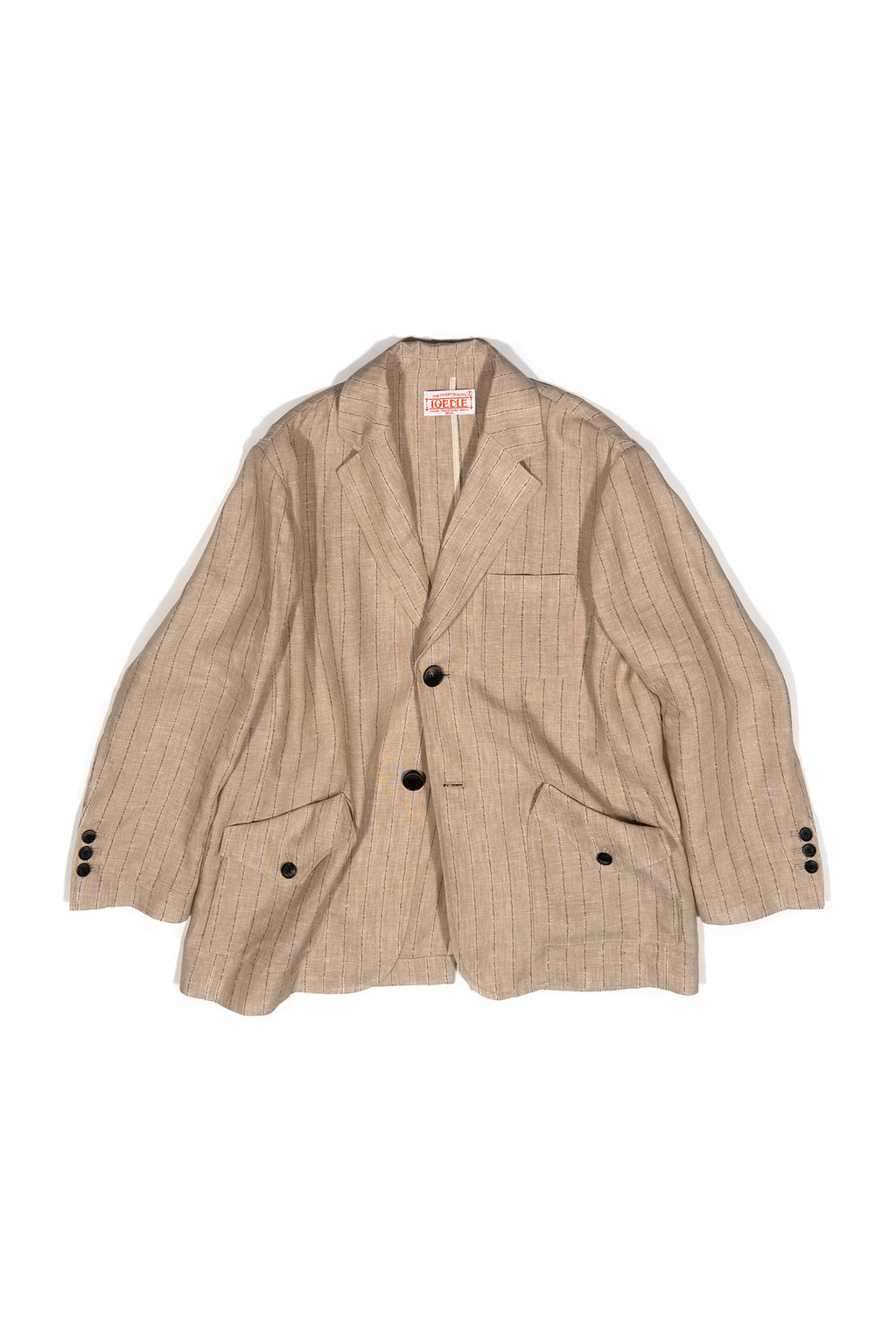 Ioedle - Linen Jacket (Beige) product image 1 | TRAB K-Fashion Australia