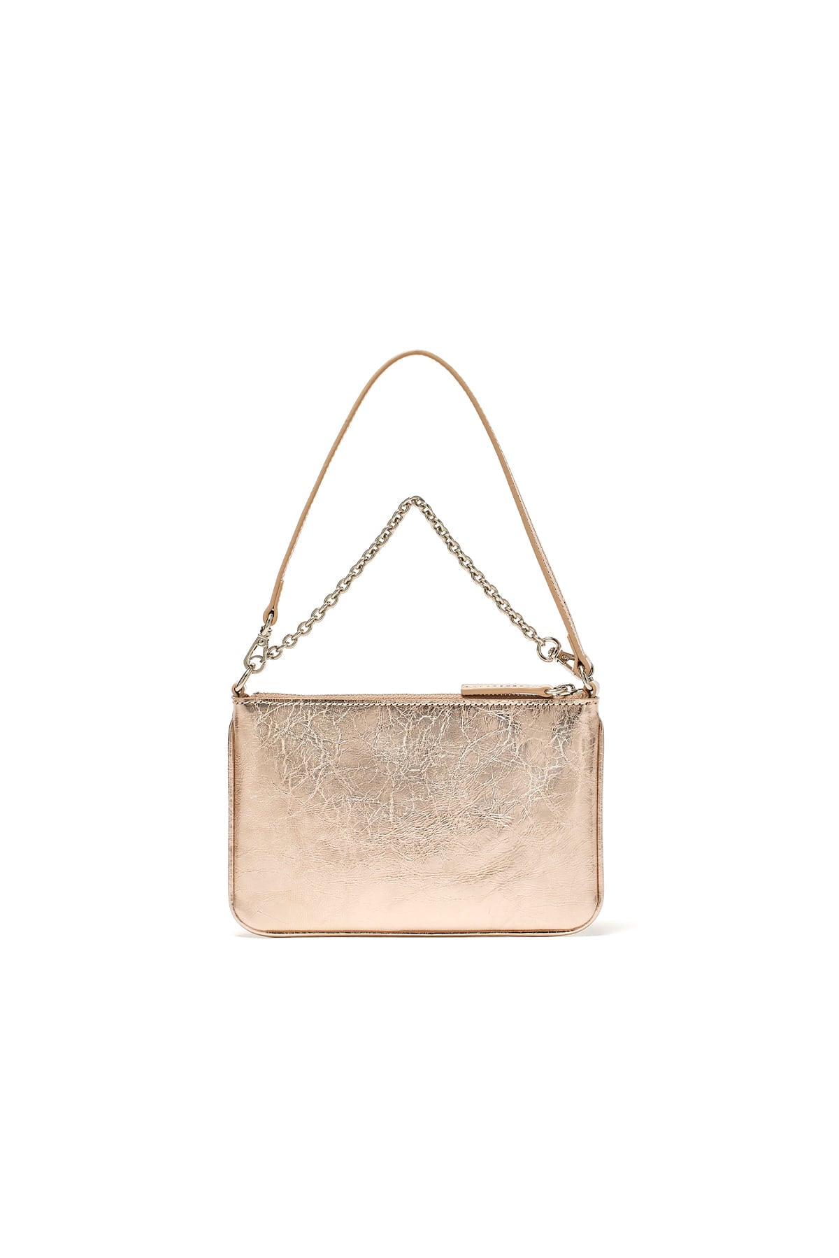 Matin Kim - Glossy Leather Micro Bag (Champagne) product image 2 | TRAB K-Fashion Australia