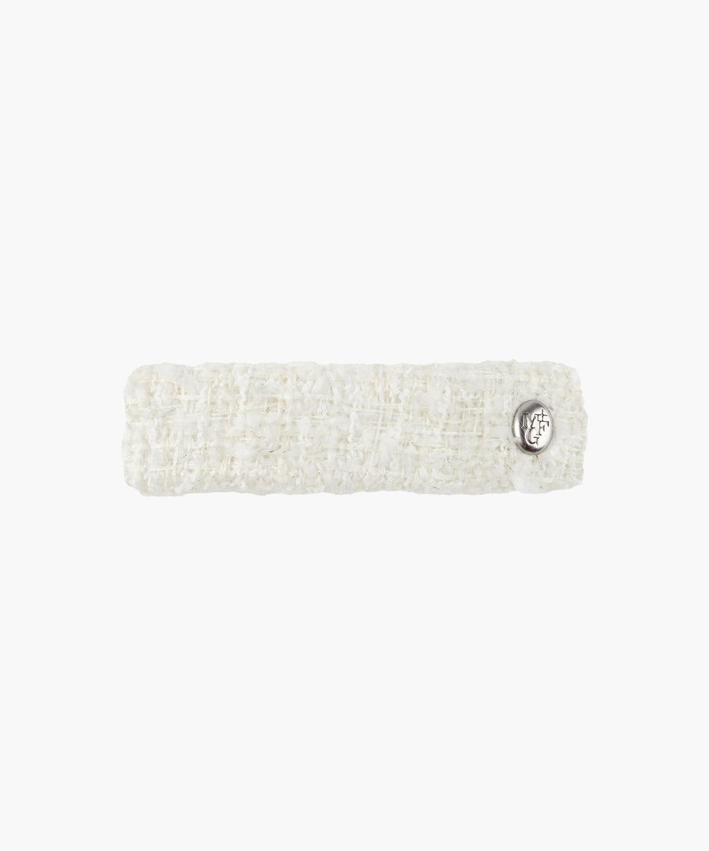 Marithe & Francois Girbaud - Tweed Hair Pin (Ivory) product image 6 | TRAB K-Fashion Australia