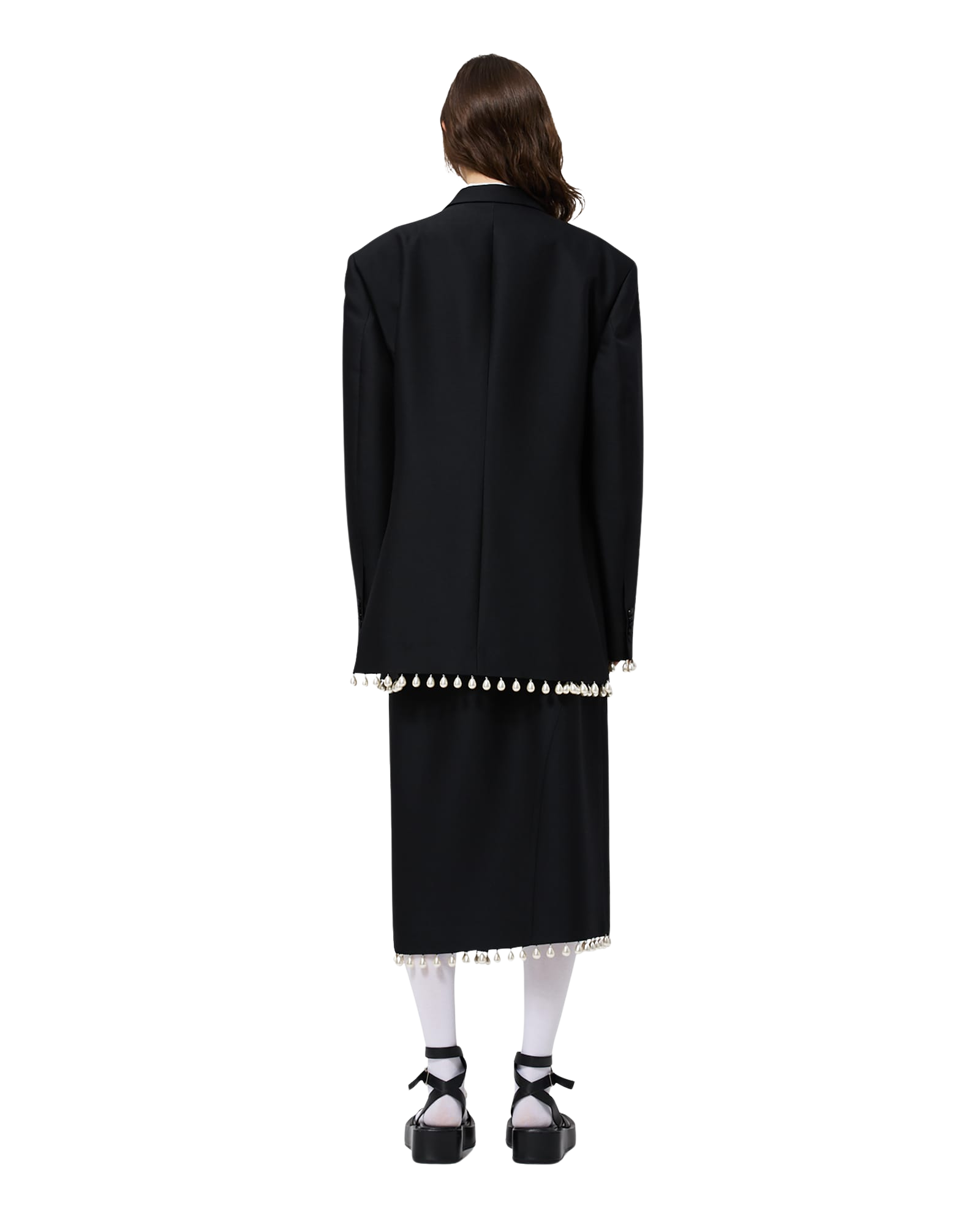 Kimhe Kim - Pearl Embellished Tuxedo (Black) product image 7 | TRAB K-Fashion Australia