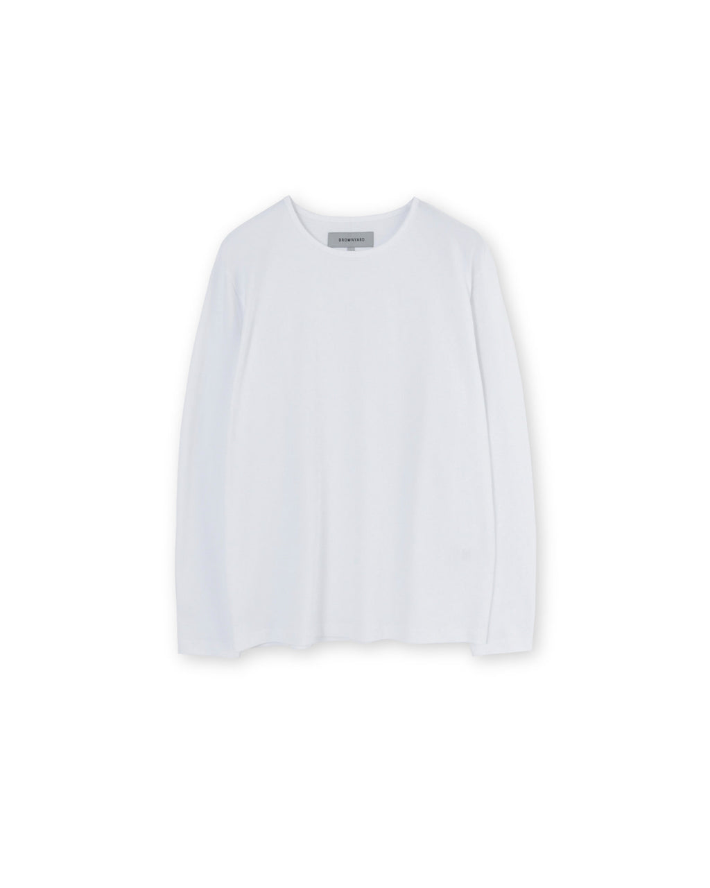 Brownyard - Essential Long Sleeve (White) product image 3 | TRAB K-Fashion Australia
