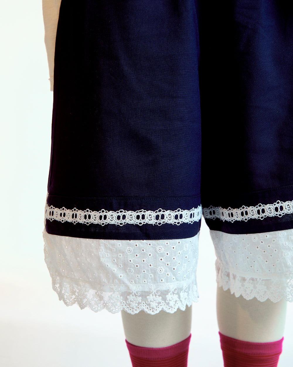 Coyseio - Lace Shorts (Navy) product image 6 | TRAB K-Fashion Australia
