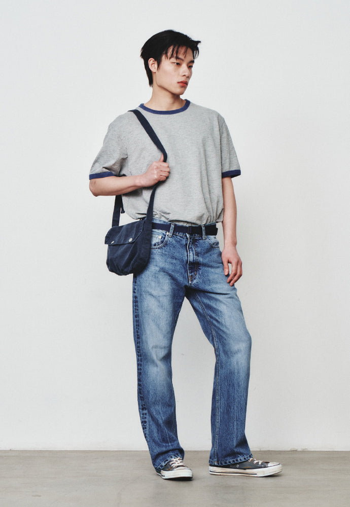 Art if acts - French Bread Bag (Navy) product image 2 | TRAB K-Fashion Australia