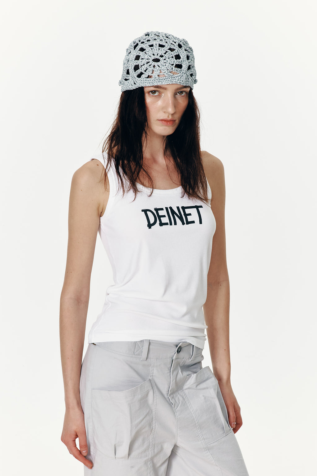 Deinet - Two Buckle Half Pants (Light Grey) product image 10 | TRAB K-Fashion Australia