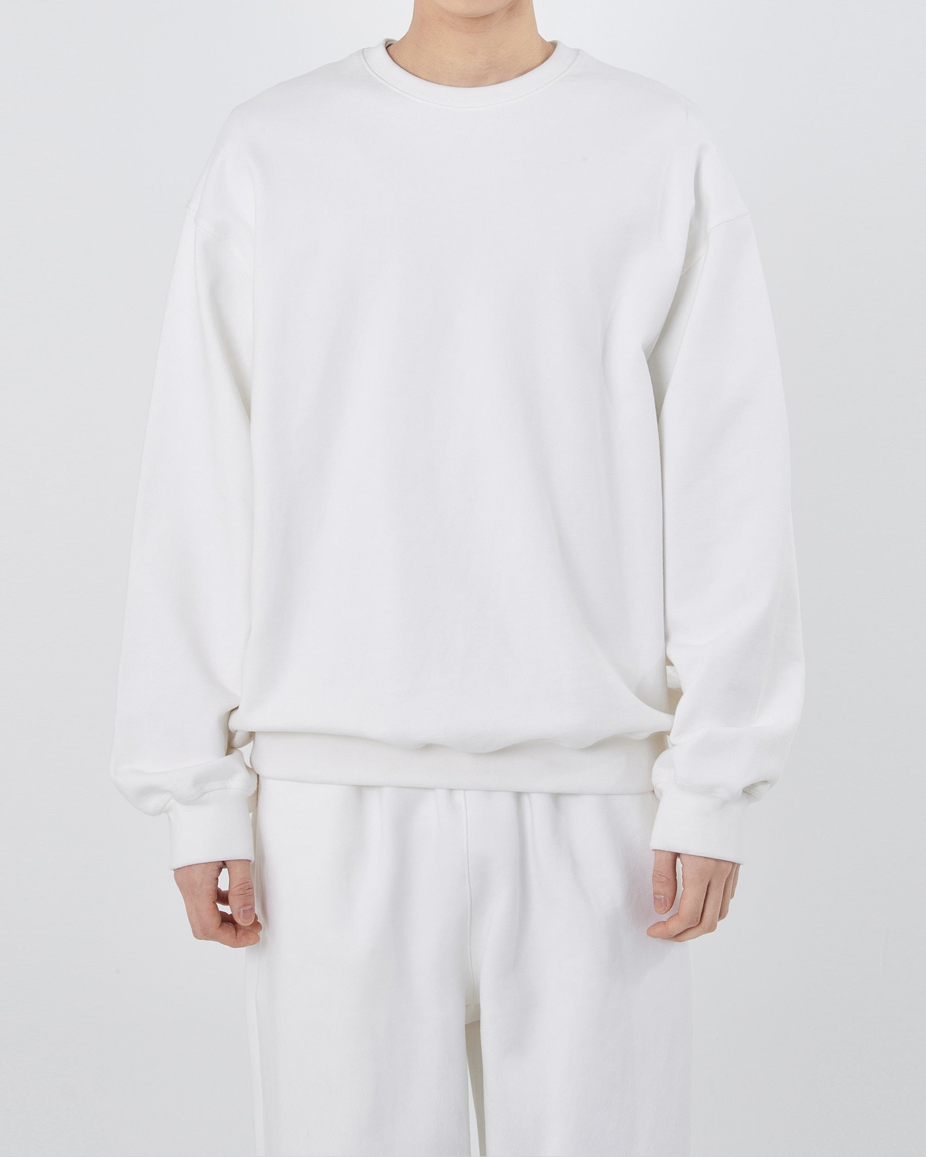 Brownyard - Essential Sweat Shirt (Ecru) product image 1 | TRAB K-Fashion Australia
