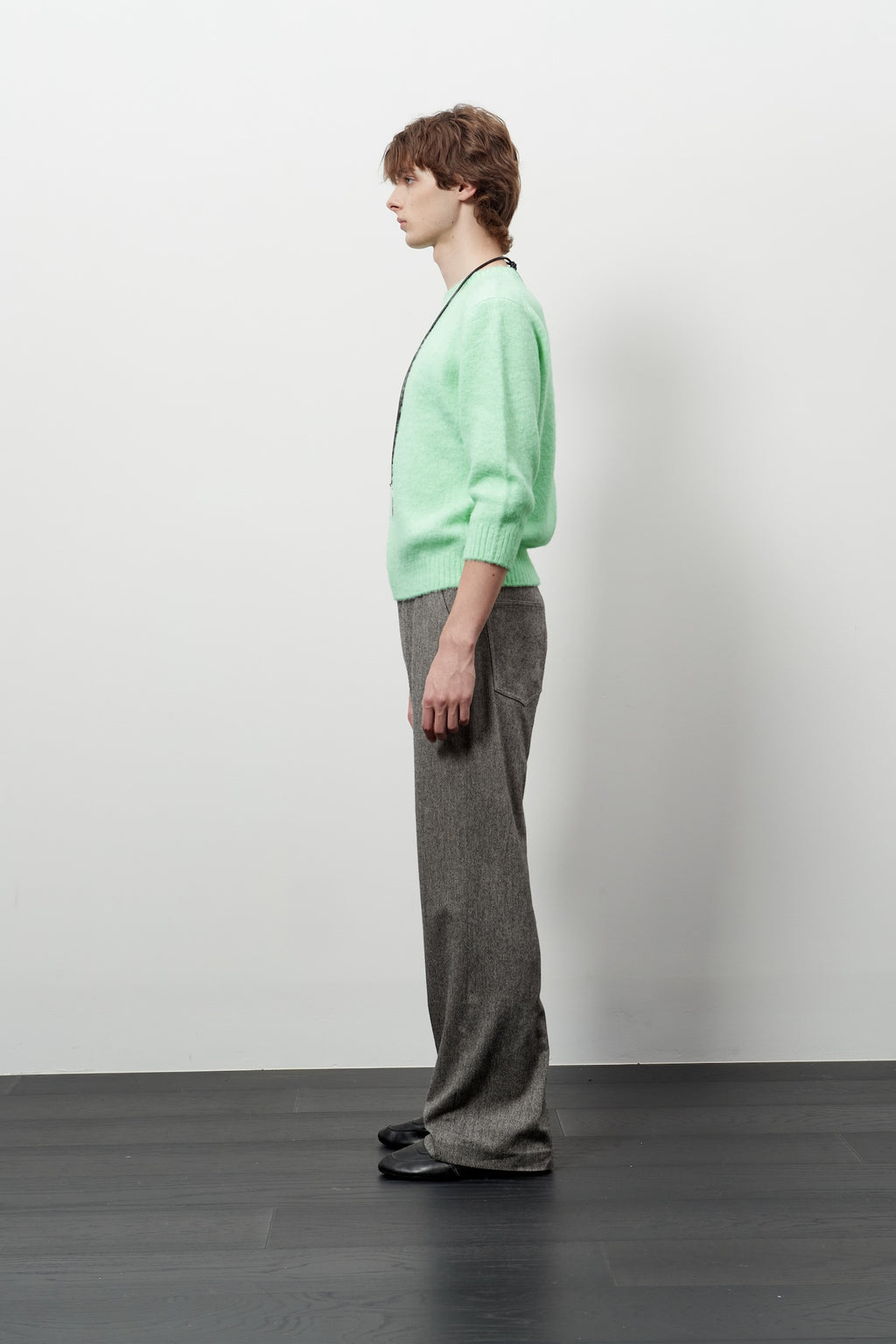 Stu - Boucle Quarter Sleeve (Mint) product image 3 | TRAB K-Fashion Australia