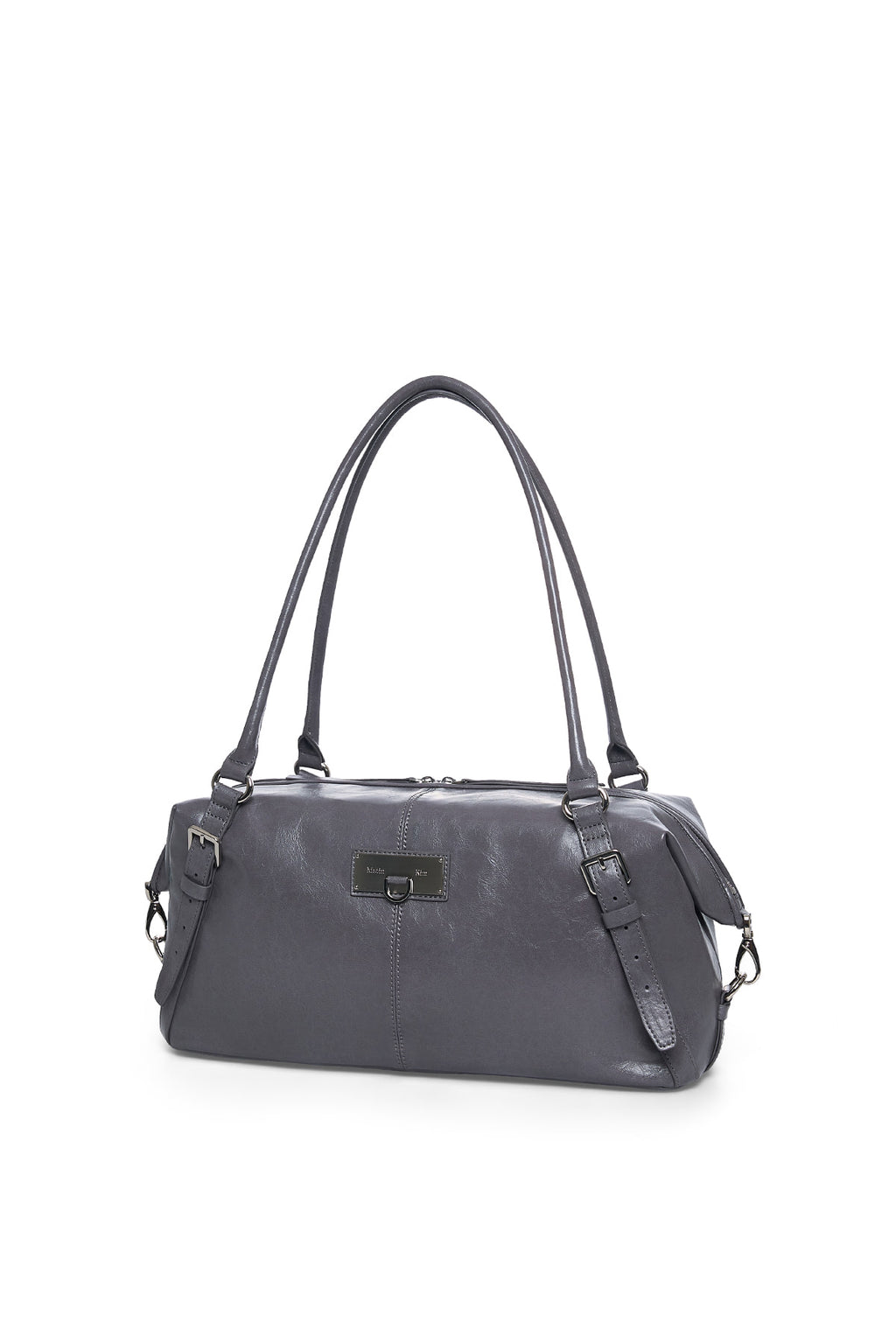 Matin Kim - Matin Soft Form Bowling Bag (Grey) product image 2 | TRAB K-Fashion Australia