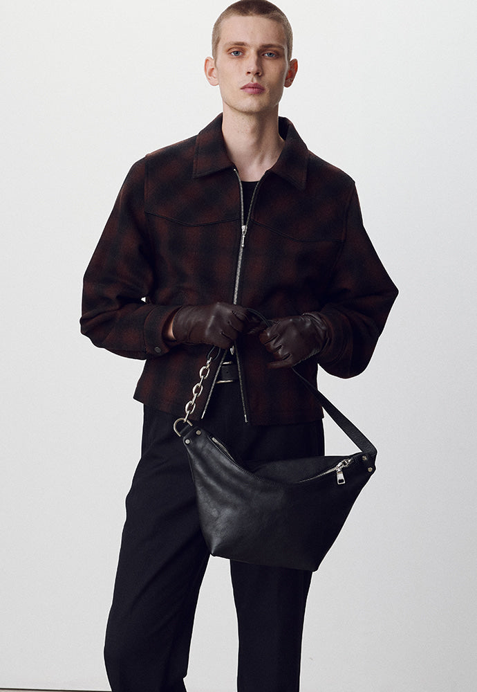 Tonywack - Ombré Wool Western Jacket (Brown/Black) product image 1 | TRAB K-Fashion Australia