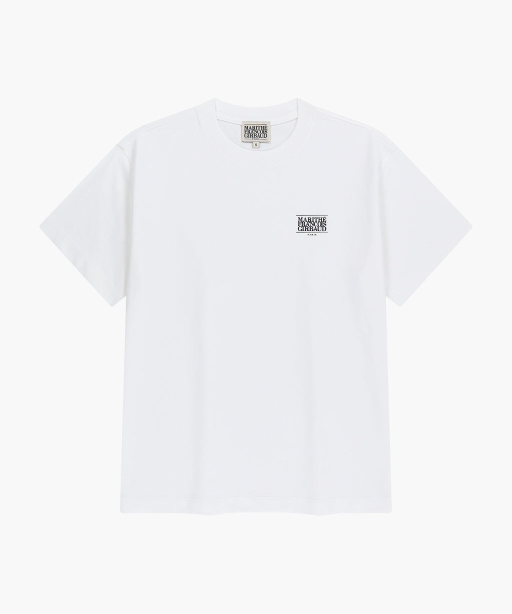 Marithe & Francois Girbaud - Aerocool Small Classic Logo Tee (White) product image 6 | TRAB K-Fashion Australia