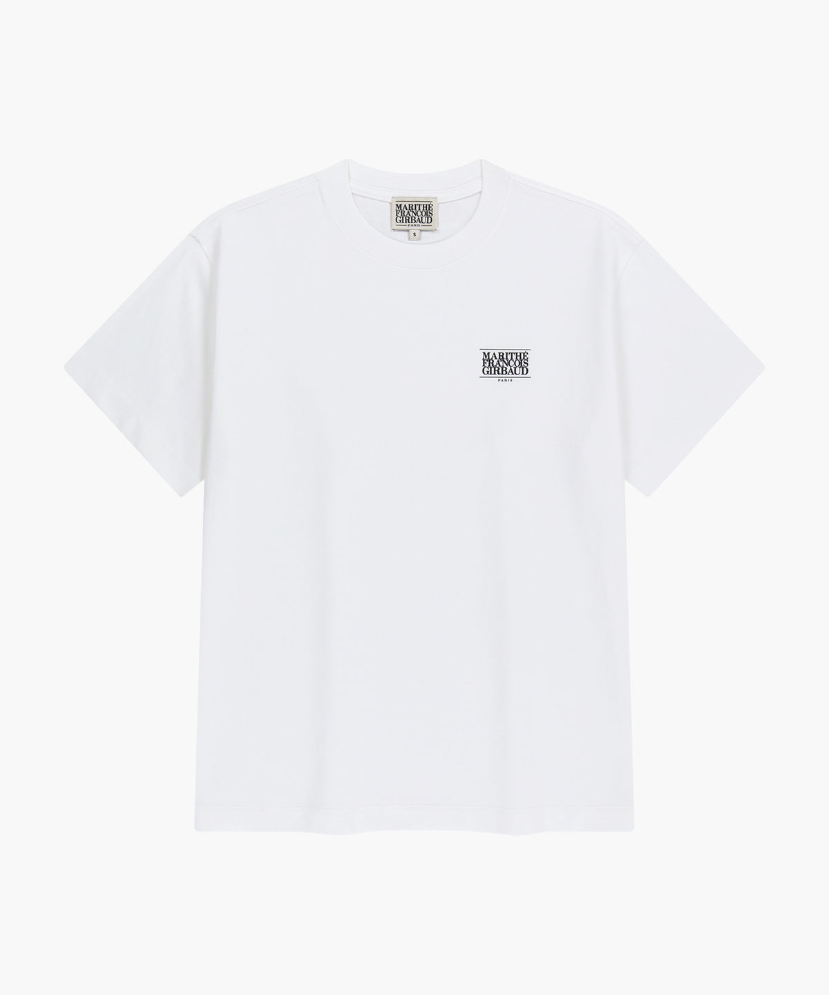 Marithe & Francois Girbaud - Aerocool Small Classic Logo Tee (White) product image 6 | TRAB K-Fashion Australia