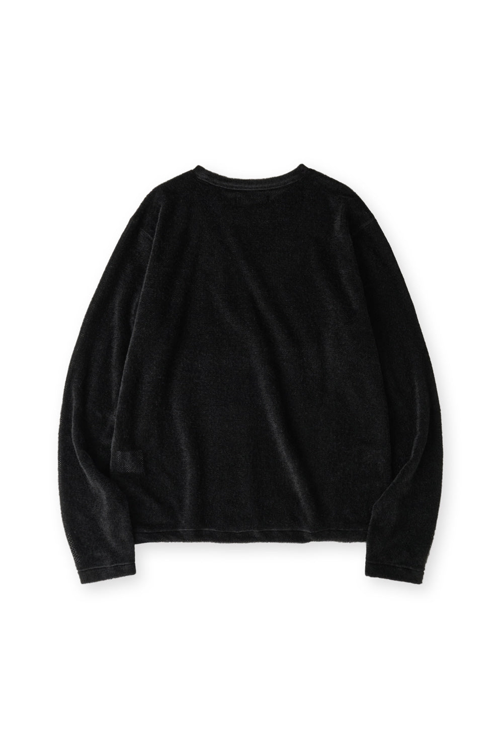 Hatchingroom - Fuzzy Mesh Tee (Black) product image 2 | TRAB K-Fashion Australia