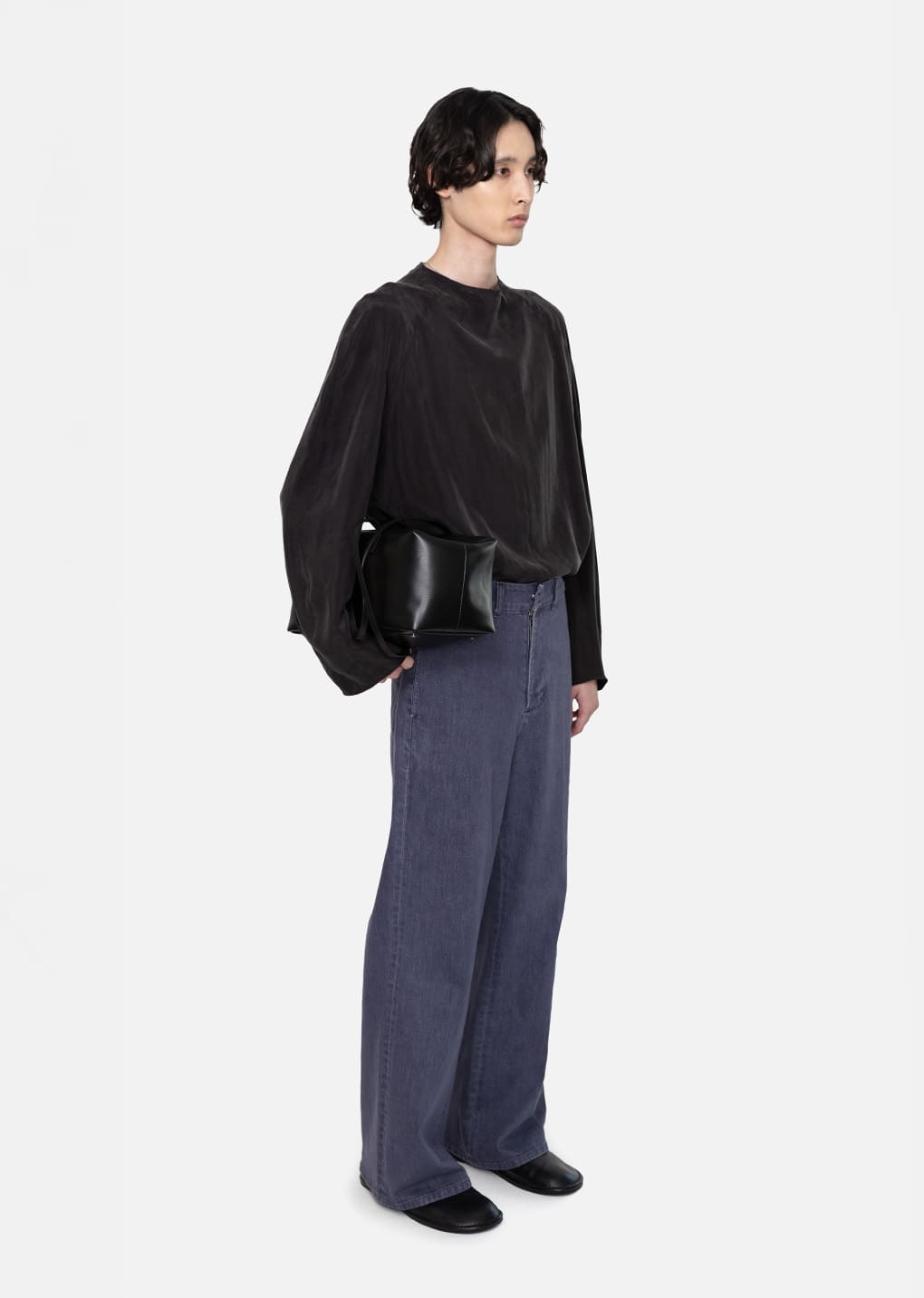 Amomento - Men's Flared Denim (Blue) product image 3 | TRAB K-Fashion Australia