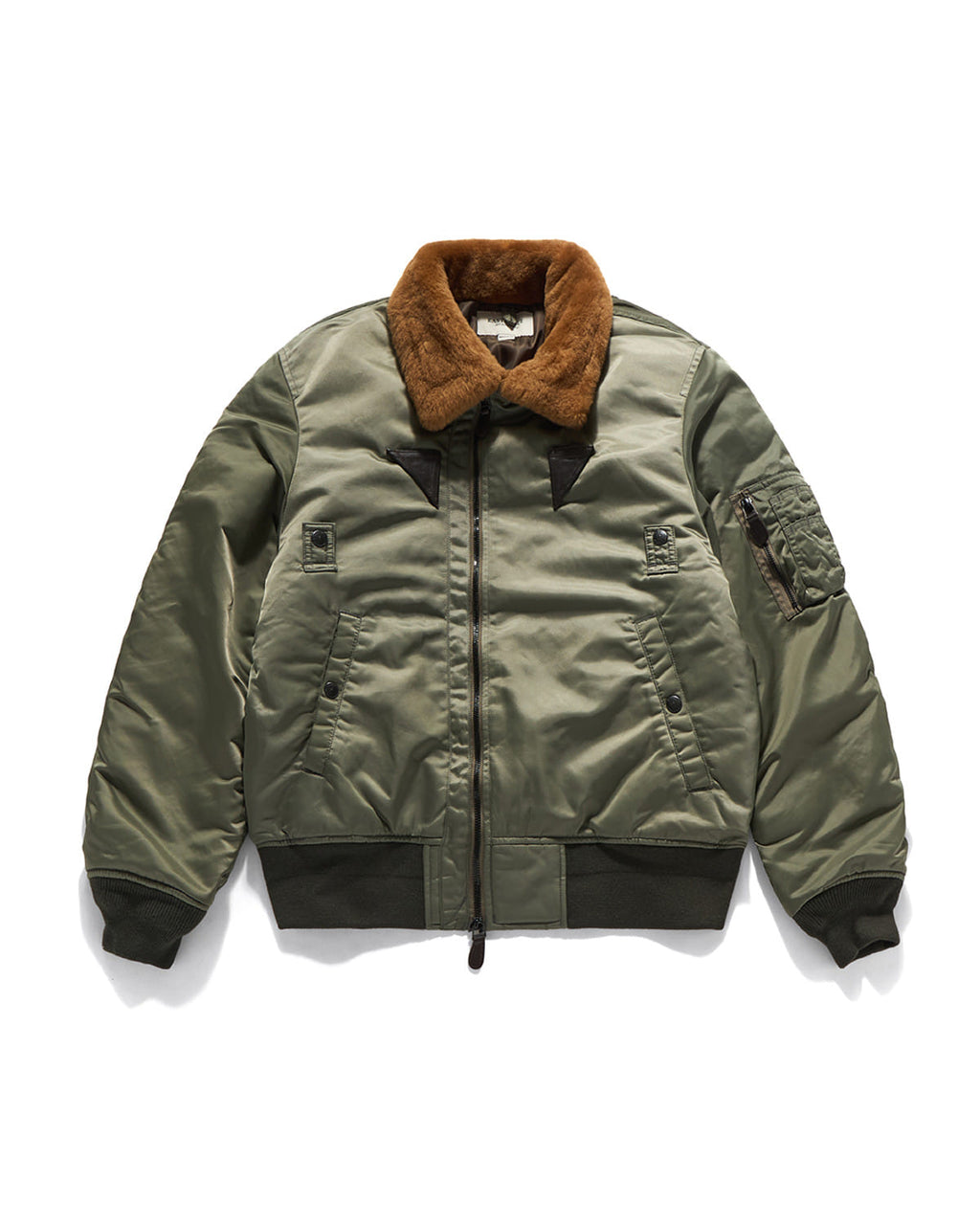 Eastlogue - Shearling Flight B-15 Jumper (Olive) product image 6 | TRAB K-Fashion Australia