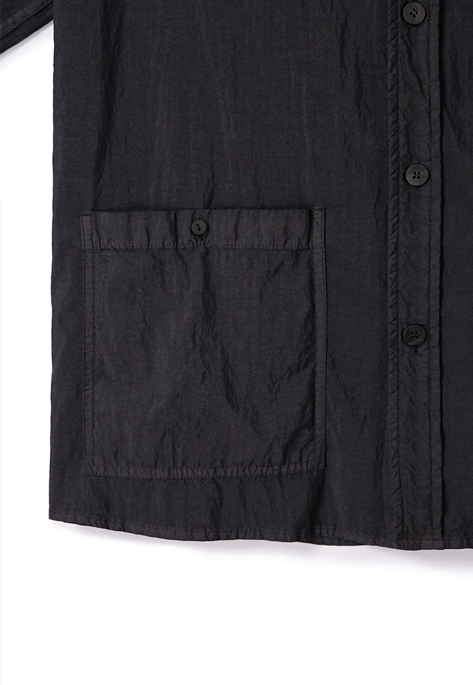 Art if acts - French Two Pocket Rayon Shirt (Faded Black) product image 10 | TRAB K-Fashion Australia