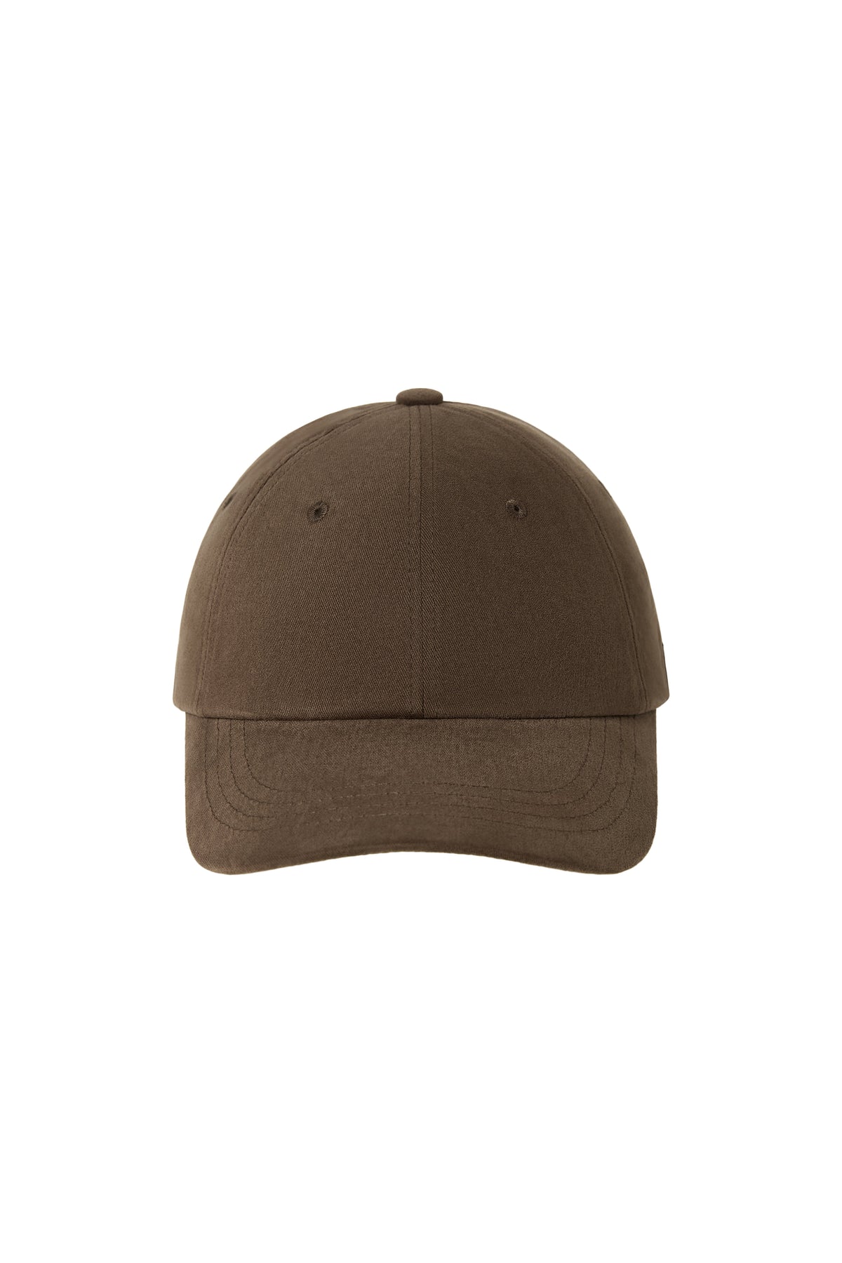 Emis - Emis Tag Brushed Ball Cap (Brown) product image 1 | TRAB K-Fashion Australia
