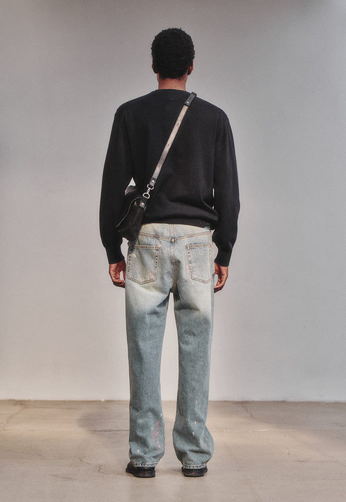 Art if acts - Henley Sweater (Dark Navy) product image 4 | TRAB K-Fashion Australia