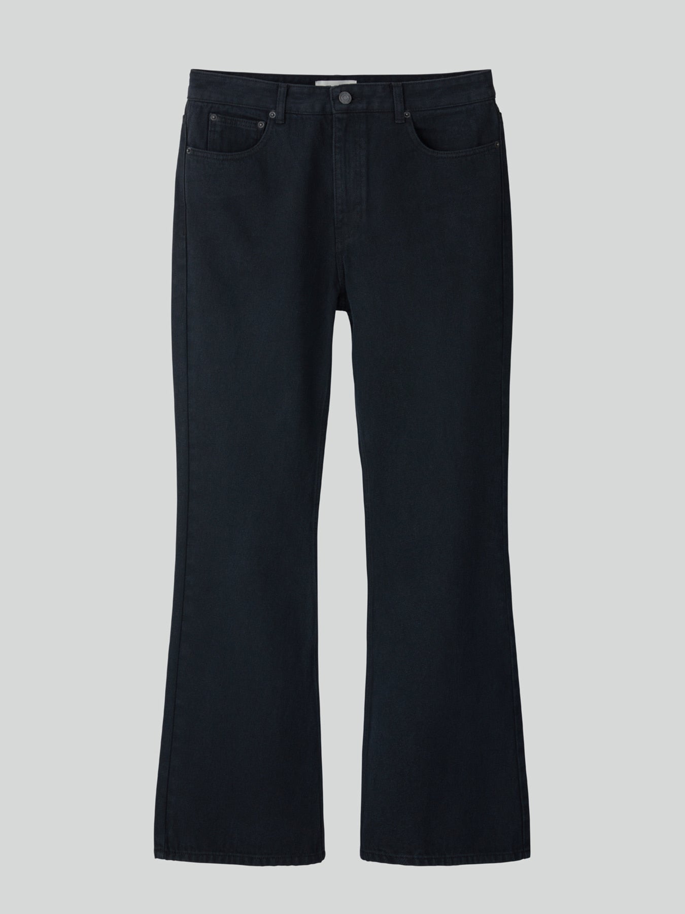 Recto - Flare Denim Pants (Black) product image 4 | TRAB K-Fashion Australia