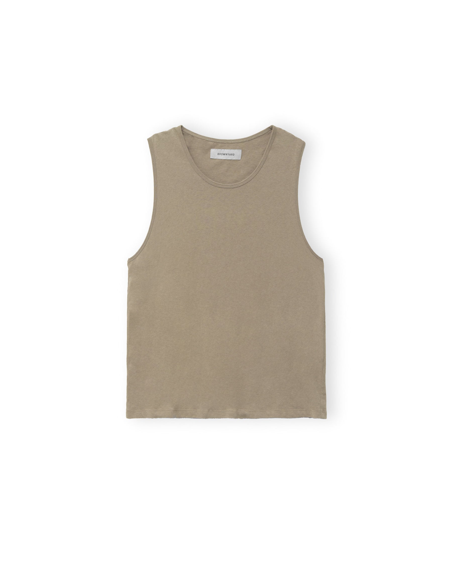 Brownyard - Relax Sleeveless (Dark Beige) product image 3 | TRAB K-Fashion Australia