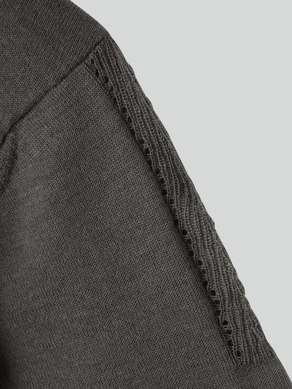 Recto - Pocket Wool Knit Top (Sepia Grey) product image 7 | TRAB K-Fashion Australia