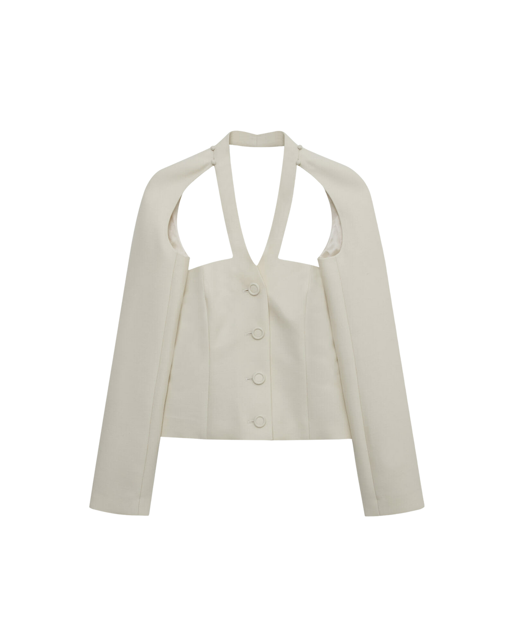 Kimhe Kim - Mw Long Sleeve Top (Ivory) product image 6 | TRAB K-Fashion Australia