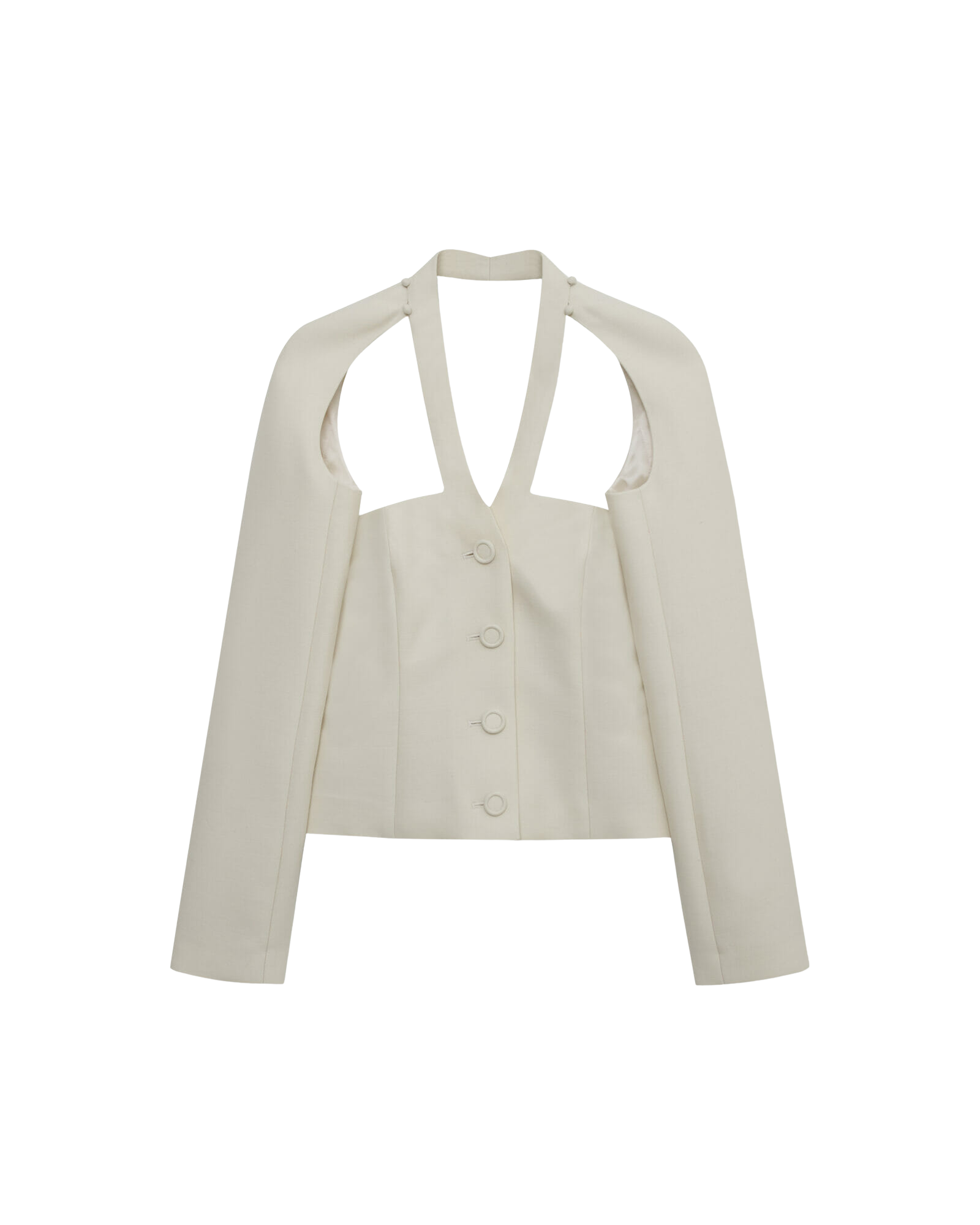 Kimhe Kim - Mw Long Sleeve Top (Ivory) product image 6 | TRAB K-Fashion Australia