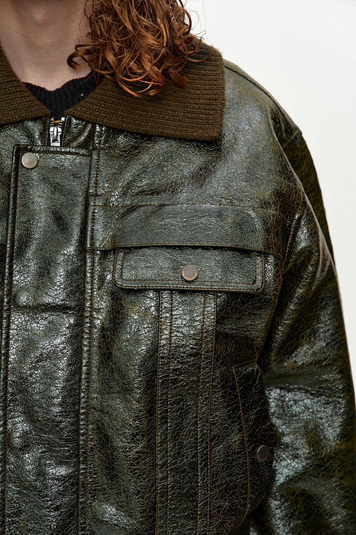 Andersson Bell - Ortega26 Bomber Jacket (Khaki) product image 6 | TRAB K-Fashion Australia