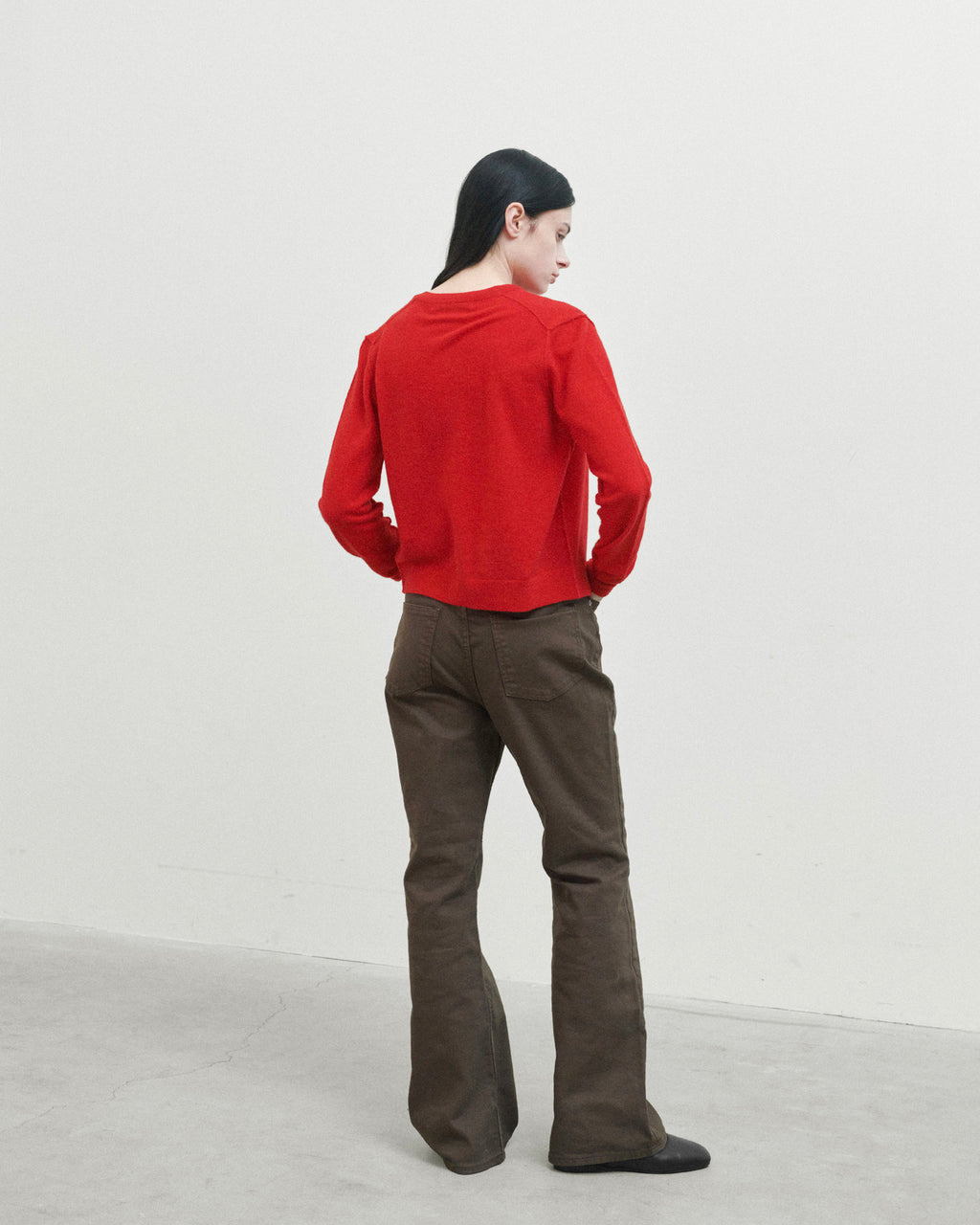 Brownyard - Soft Round Cardigan (Red) product image 5 | TRAB K-Fashion Australia