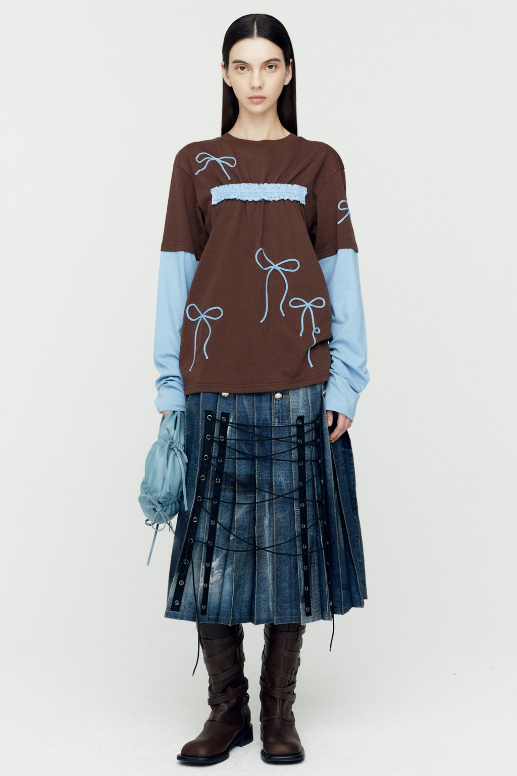 Andersson Bell - (essential) Frill T-Shirts (Essential) product image 1 | TRAB K-Fashion Australia