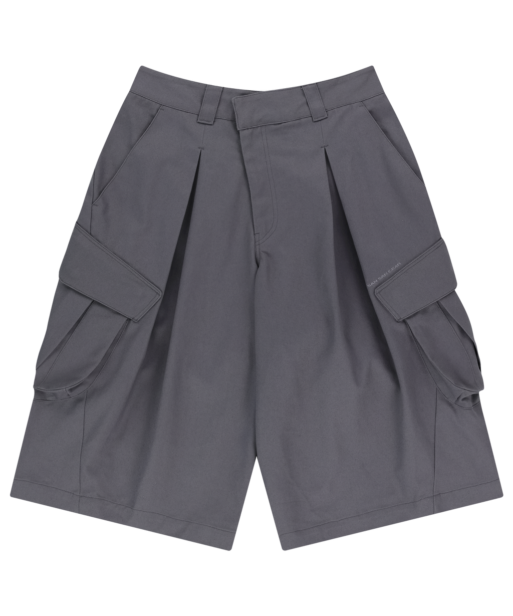 San San Gear - Capri Pants (Purple Grey) product image 4 | TRAB K-Fashion Australia