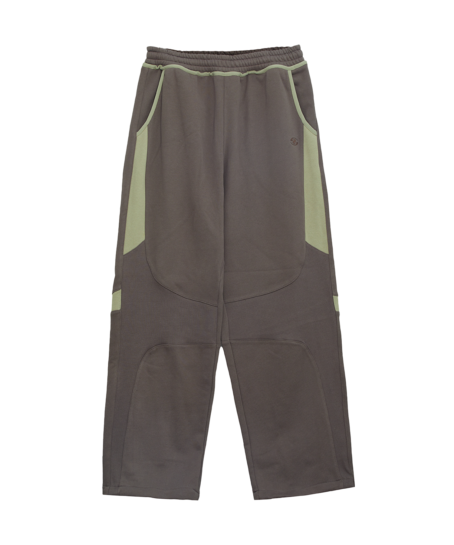 San San Gear - Oblique Sweatpants (Ash Brown) product image 3 | TRAB K-Fashion Australia