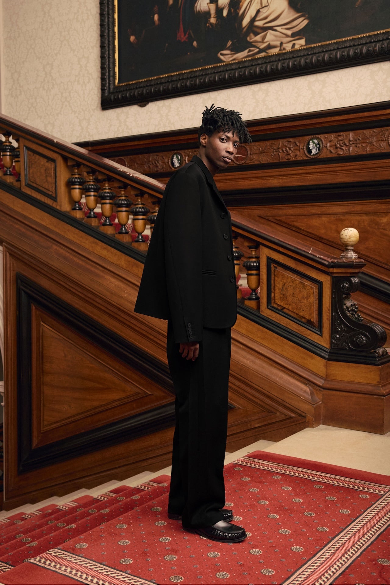 STU - Crease Double Belt Slacks (Black) product image 16 | TRAB K-Fashion Australia