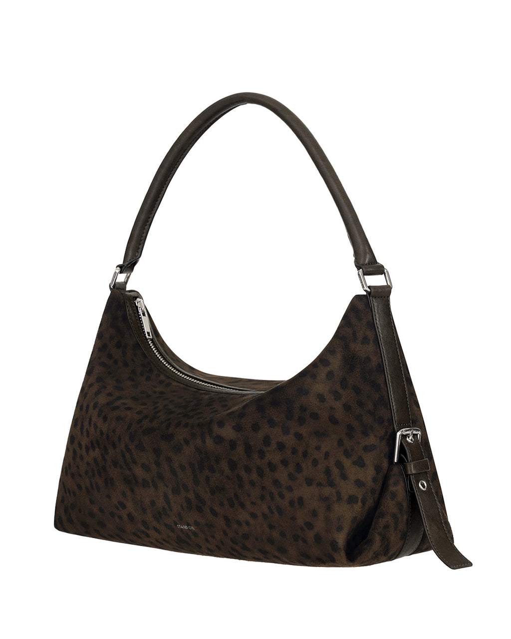 Stand Oil - Mushy Bag (Leopard Maroon) product image 2 | TRAB K-Fashion Australia