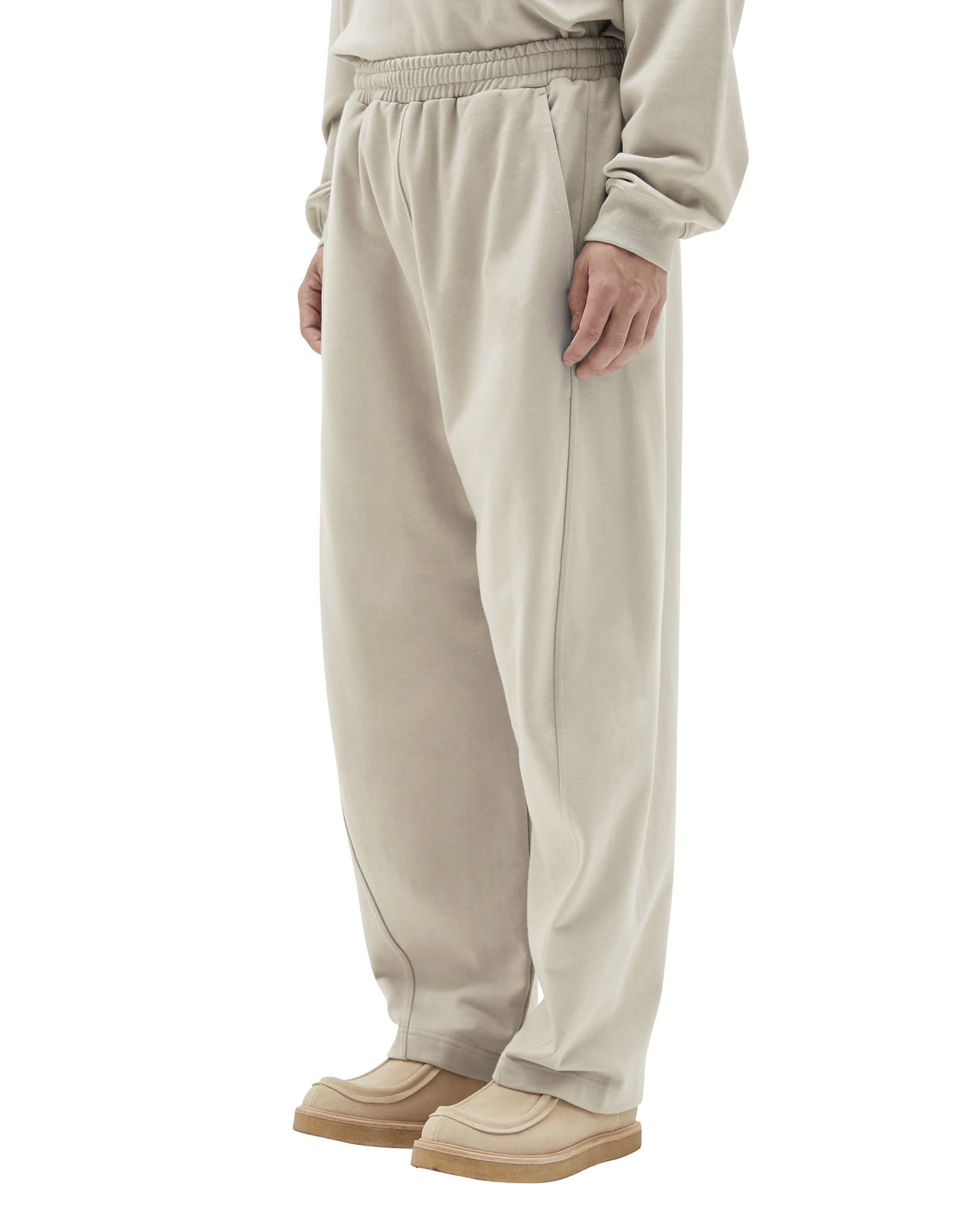Brownyard - Baggy Sweat Pants (Light Beige) product image 2 | TRAB K-Fashion Australia