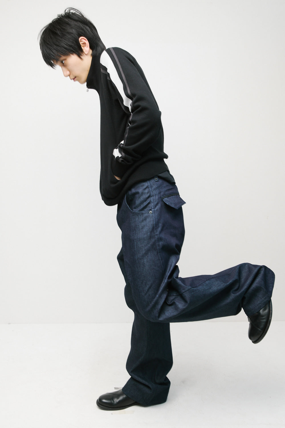 Hatchingroom - River Jeans (Raw Indigo) product image 5 | TRAB K-Fashion Australia