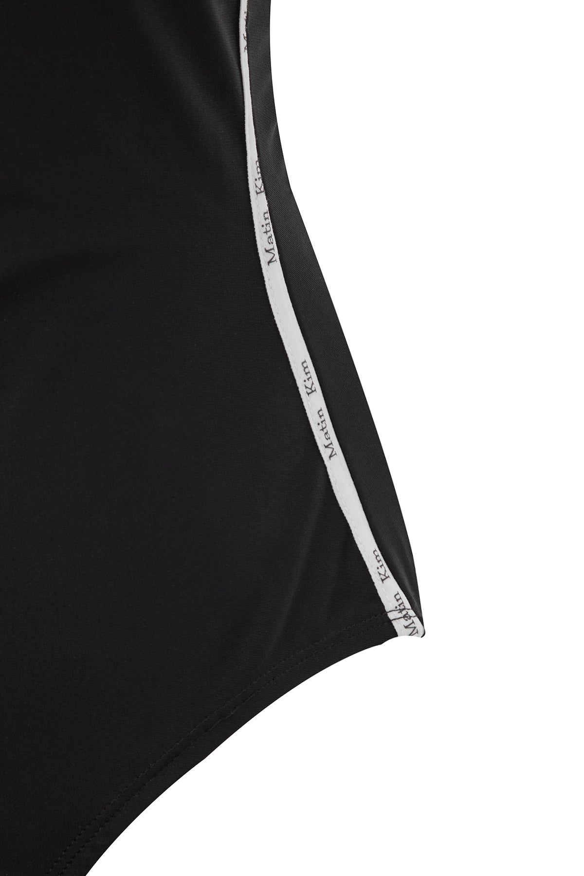 Matin Kim - Logo Strap Swimsuit (Black) product image 4 | TRAB K-Fashion Australia