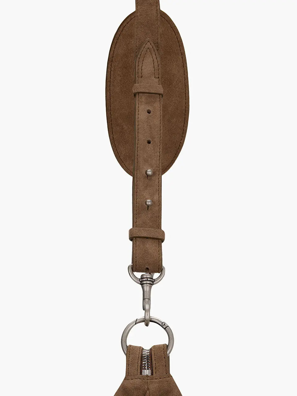 Marge Sherwood - Dumpling Tote (Cappuccino Suede) product image 8 | TRAB K-Fashion Australia