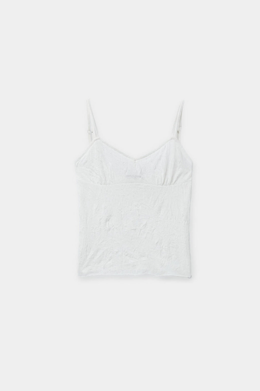 Coor - Crinkle Double Strap Sleeveless (Offwhite) product image 1 | TRAB K-Fashion Australia