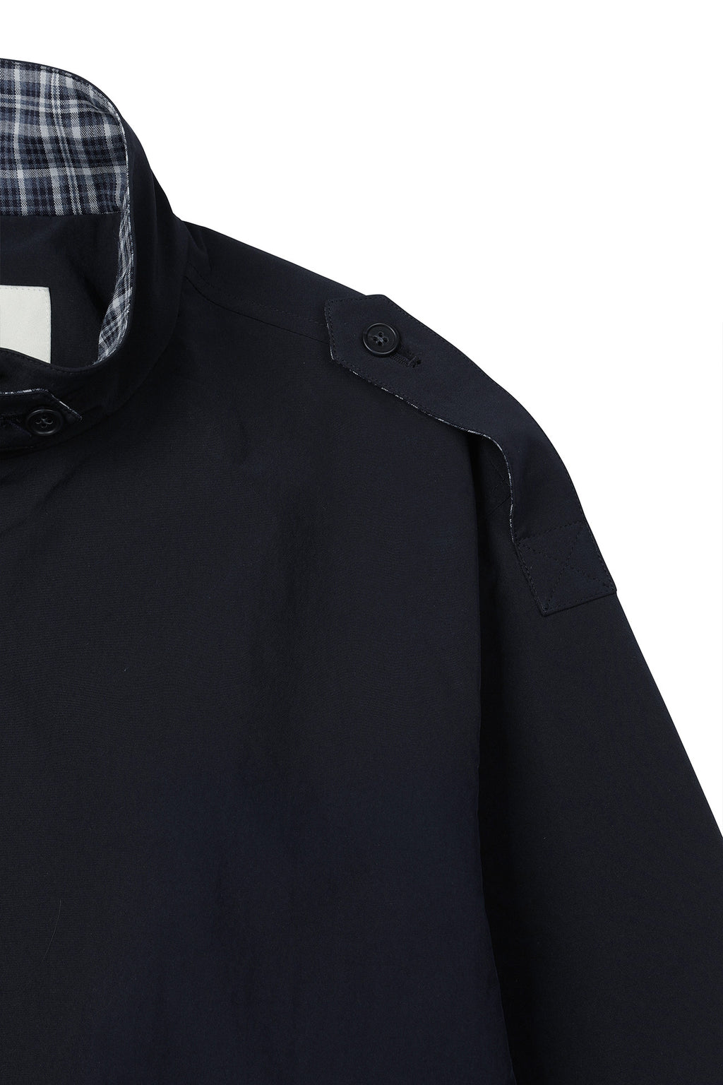 Deinet - Point Check Detail Jacket (Navy) product image 12 | TRAB K-Fashion Australia