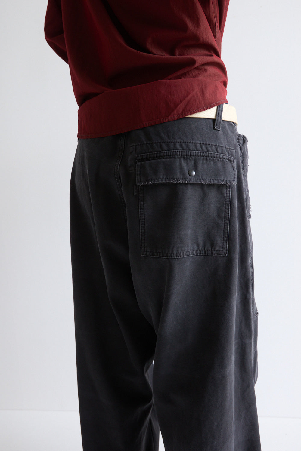 Hatchingroom - Snow Jeans Over Dyed Camo Purple (Charcoal) product image 14 | TRAB K-Fashion Australia