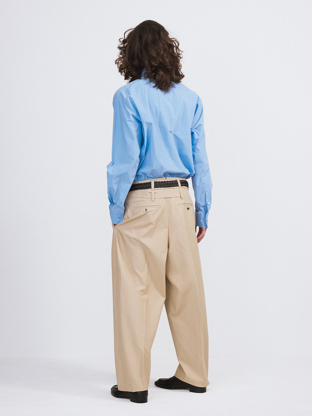 Recto - Cotton Pocket Shirt (Baby Blue) product image 3 | TRAB K-Fashion Australia