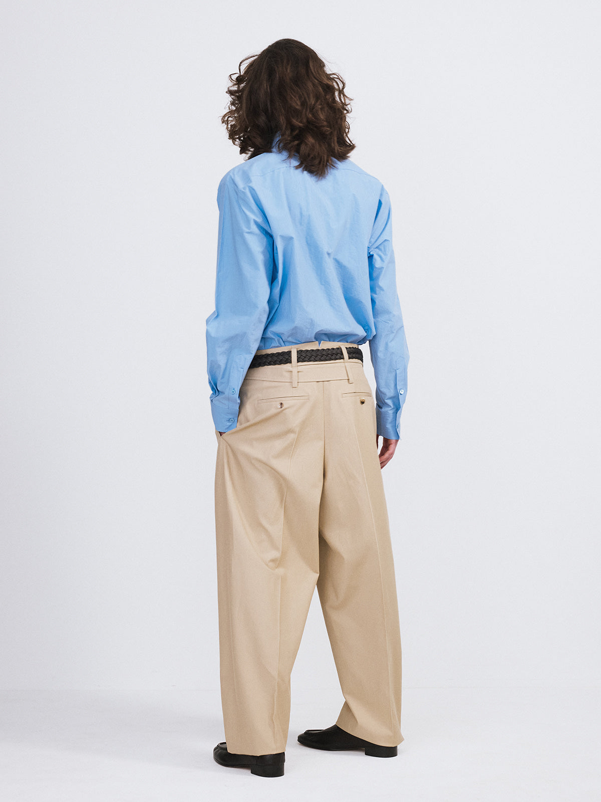 Recto - Cotton Pocket Shirt (Baby Blue) product image 3 | TRAB K-Fashion Australia