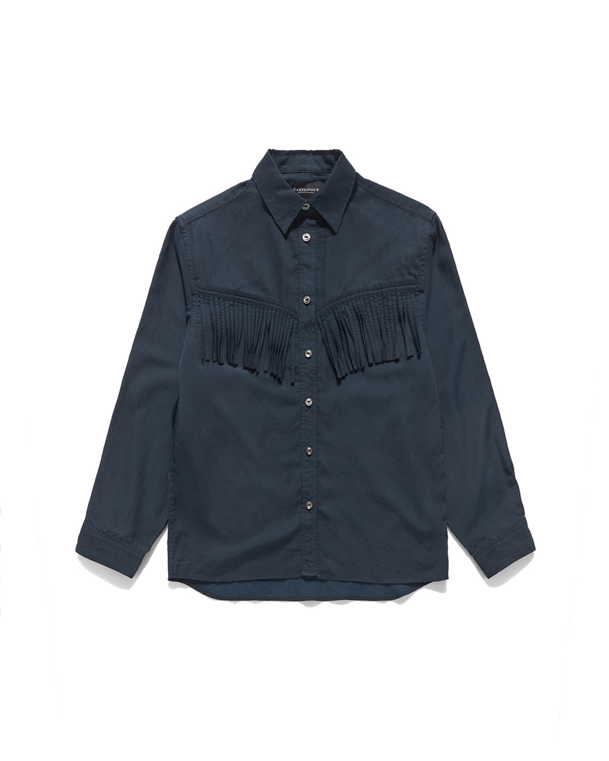 Eastlogue - Western Fringe Shirt (Navy) product image 1 | TRAB K-Fashion Australia