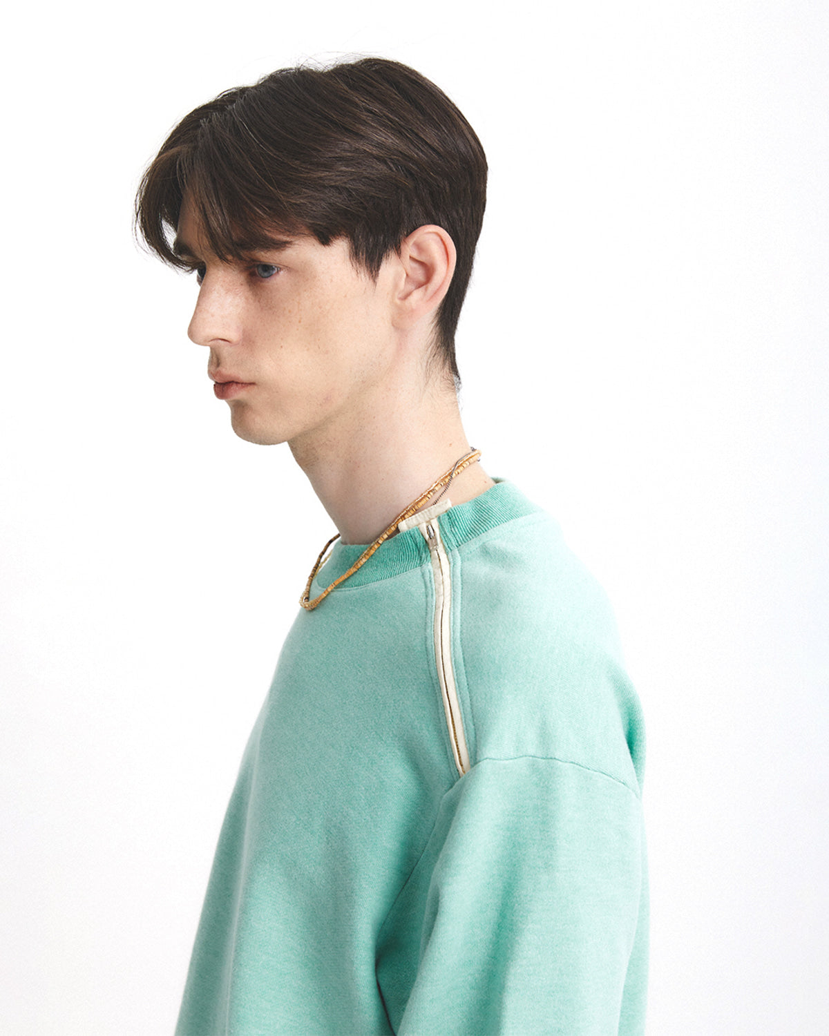 Eastlogue - Army Double Zip Sweatshirt (L.green) product image 3 | TRAB K-Fashion Australia