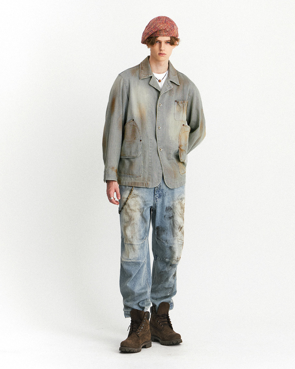 Eastlogue - Shooting Huntsman Jacket (Hickory Stripe) product image 4 | TRAB K-Fashion Australia