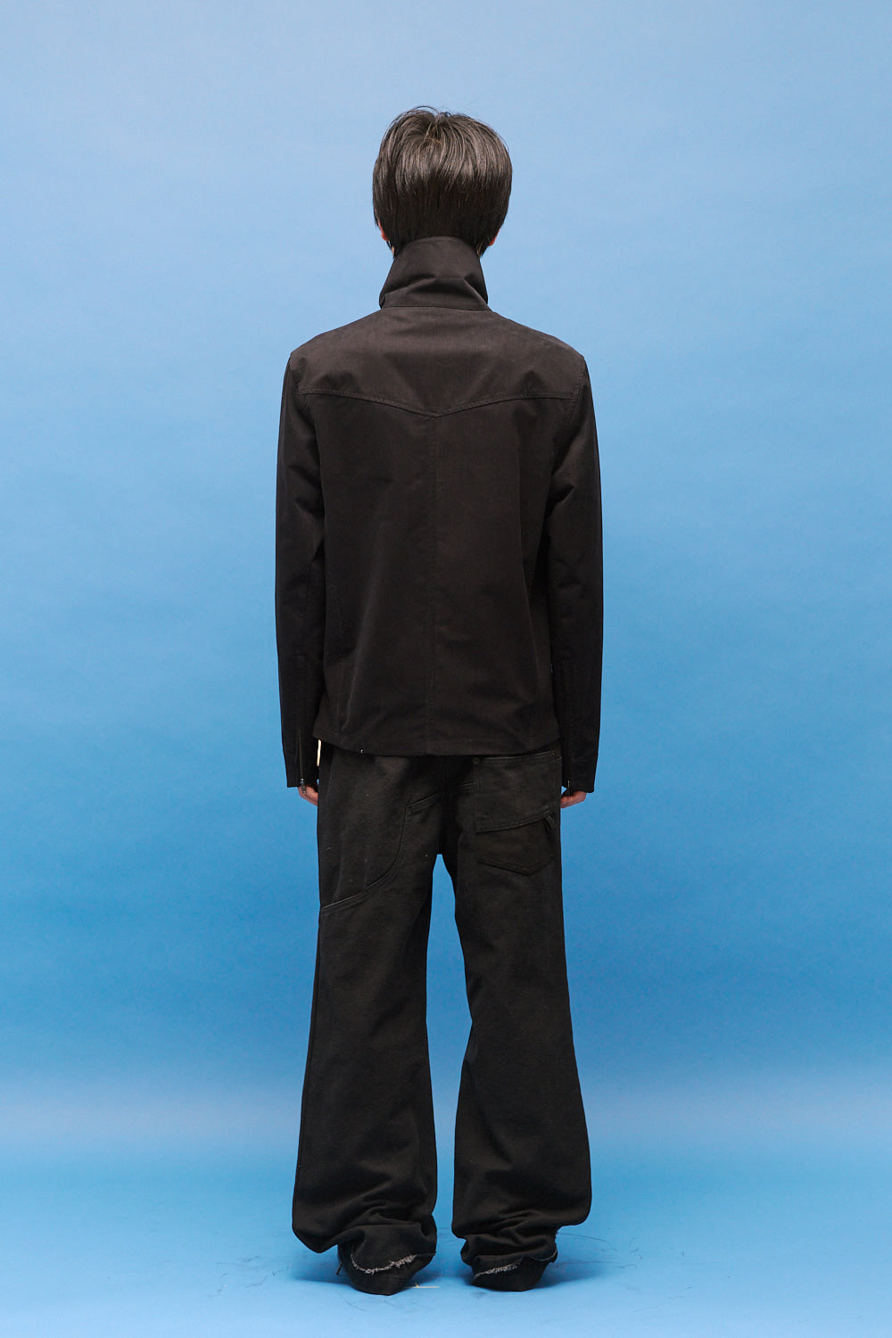 Hatchingroom - Funnel Neck Jacket (Black) product image 9 | TRAB K-Fashion Australia